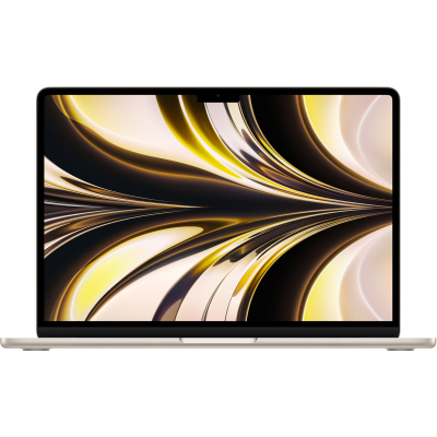 Ноутбук Apple/ 13-inch MacBook Air: Apple M2 with 8-core CPU, 8-core GPU/8GB/256GB SSD - Starlight/US