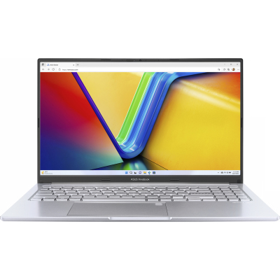 Ноутбук/ ASUS X1505VA-MA144 15.6"(2880x1620 OLED)/Intel Core i5 13500H(2.6Ghz)/16384Mb/1024PCISSDGb/noDVD/Int:Intel Iris Xe Graphics/Cam/BT/WiFi/50WHr/war 1y/1.7kg/Cool Silver/noOS