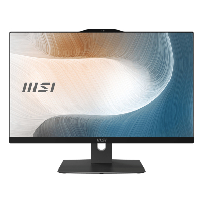 Моноблок/ MSI Modern AM242P 12M-630RU 23.8"(1920x1080 (матовый))/Intel Pentium 8505(1.2Ghz)/4096Mb/128SSDGb/noDVD/Int:Intel UHD Graphics/Cam/BT/WiFi/war 1y/6.16kg/Black/Win11Pro + USB KB+M