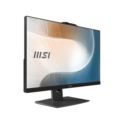 Моноблок/ MSI Modern AM242P 12M-630RU 23.8"(1920x1080 (матовый))/Intel Pentium 8505(1.2Ghz)/4096Mb/128SSDGb/noDVD/Int:Intel UHD Graphics/Cam/BT/WiFi/war 1y/6.16kg/Black/Win11Pro + USB KB+M