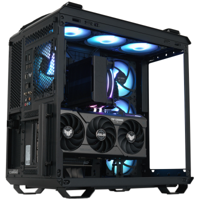 Персональный компьютер/ ПК NERPA HISPIDA I5500 TW (Intel Core i5-12400/16GB 3200MHz/1TB NVMe SSD/RTX 4070 12GB/WIFI+BT/noOS/650W/1Y)