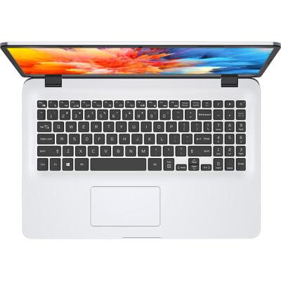 Ноутбук/ M543 Pro 15.6"(1920x1080 (матовый) IPS)/AMD Ryzen 3 Pro 4450U(2.5Ghz)/8192Mb/256PCISSDGb/Int:AMD Radeon/Cam/BT/WiFi/51.28WHr/war 1y/1.75kg/Silver/Win11Home + Screen 60Hz, 16:9