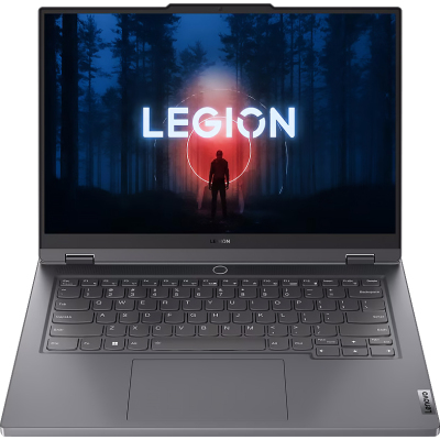 Ноутбук/ Lenovo Legion Slim 5 14APH8 14.5"(2880x1800 OLED)/AMD Ryzen 7 7840HS(3.8Ghz)/32768Mb/1024SSDGb/noDVD/Ext:nVidia GeForce RTX4060(8192Mb)/Cam/BT/WiFi/73.6WHr/war 1y/1.75kg/storm grey/noOS + 170W, RU kbd