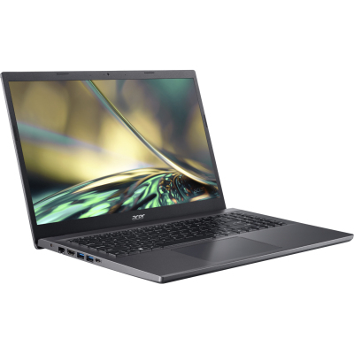 Ноутбук/ Acer Aspire 5 A515-57-5703 15.6"(1920x1080 (матовый) IPS)/Intel Core i5 12450H(2Ghz)/16384Mb/256SSDGb/noDVD/Int:UMA/Cam/BT/WiFi/50WHr/war 1y/1.76kg/Grey/noOS