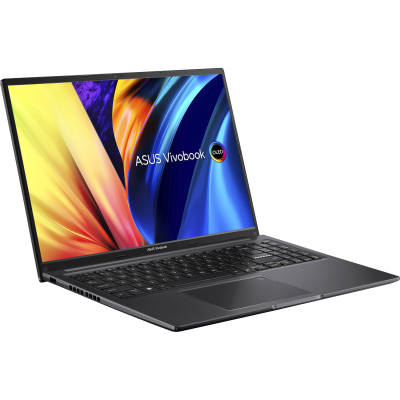 Ноутбук/ ASUS X1605ZA-MB121W 16"(1920x1200 (матовый) IPS)/Intel Core i3 1215U(1.2Ghz)/8192Mb/512PCISSDGb/noDVD/Int:Intel UHD Graphics/Cam/BT/WiFi/42WHr/war 1y/1.88kg/Indie Black/Win11Home