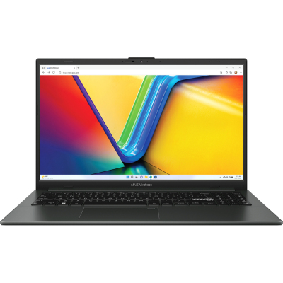 Ноутбук/ ASUS E1504GA-BQ345W 15.6"(1920x1200 (матовый) IPS)/Intel N200(1Ghz)/8192Mb/256SSDGb/noDVD/Int:Intel UHD Graphics/Cam/BT/WiFi/42WHr/war 1y/1.63kg/Mixed Black/Win11Home