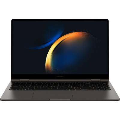 Galaxy Book3 360 13.3"(1920x1080 AMOLED)/Touch/Intel Core i7 1355U(1.7Ghz)/16384Mb/512PCISSDGb/noDVD/Int:Intel Iris Xe Graphics/Cam/BT/WiFi/61.1WHr/war 1y/1.16kg/Graphite/Win11Home + Eng kbd 3 pin