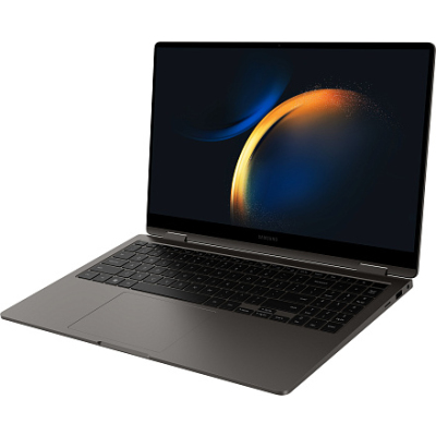 Galaxy Book3 360 13.3"(1920x1080 AMOLED)/Touch/Intel Core i7 1355U(1.7Ghz)/16384Mb/512PCISSDGb/noDVD/Int:Intel Iris Xe Graphics/Cam/BT/WiFi/61.1WHr/war 1y/1.16kg/Graphite/Win11Home + Eng kbd 3 pin