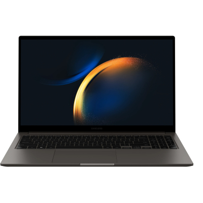 Galaxy Book3 15.6"(1920x1080 IPS (матовый))/Intel Core i7 1355U(1.7Ghz)/16384Mb/512PCISSDGb/noDVD/Int:Intel Iris Xe Graphics/Cam/BT/WiFi/54WHr/war 1y/1.57kg/Graphite/Win11Home + Eng kbd 3 pin