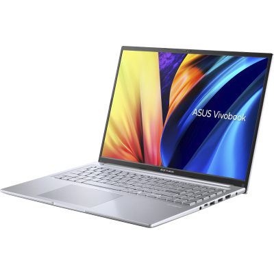 Ноутбук/ ASUS K3605ZF-MB244 16"(1920x1200 (матовый) IPS)/Intel Core i5 12450H(2Ghz)/16384Mb/512PCISSDGb/noDVD/Ext:nVidia GeForce RTX2050(4096Mb)/Cam/BT/WiFi/50WHr/war 1y/1.8kg/Cool Silver/DOS