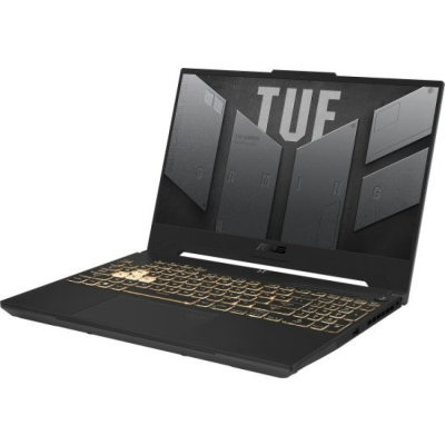 Ноутбук/ ASUS TUF F17 FX707VV-HX131 17.3"(1920x1080 (матовый, 144Hz) IPS)/Intel Core i7 13620H (2.4Ghz)/16384Mb/1024PCISSDGb/noDVD/Ext:nVidia GeForce RTX4060(8192Mb)/Cam/BT/WiFi/90WHr/war 1y/2.6kg/Mecha Gray/DOS