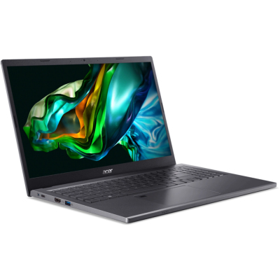Ноутбук/ ACER Aspire5 A515-58GM-54PX 15.6"(1920x1080 (матовый) IPS)/Intel Core i5 13420H(2.1Ghz)/16384Mb/512PCISSDGb/noDVD/Ext:nVidia GeForce RTX2050(4096Mb)/Cam/BT/WiFi/50WHr/war 1y/1.8kg/Iron/NoOS