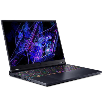 Ноутбук/ ACER Predator Helios 16 PH16-72-90W0 16"(2560x1600 (матовый) IPS)/Intel Core i9 14900HX(2.2Ghz)/32768Mb/2TbPCISSDGb/noDVD/Ext:nVidia GeForce RTX4080(12288Mb)/Cam/BT/WiFi/65WHr/war 1y/2.4kg/Black/Win11Home