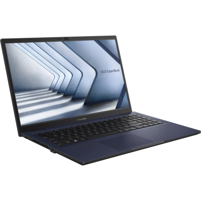 Ноутбук/ ASUS B1502CBA-BQ2998 15.6"(1920x1080 (матовый) WVA)/Intel Core i7 1255U(1.7Ghz)/16384Mb/1024PCISSDGb/noDVD/Int:Intel UHD Graphics/Cam/BT/WiFi/42WHr/war 1y/1.69kg/Star Black/DOS