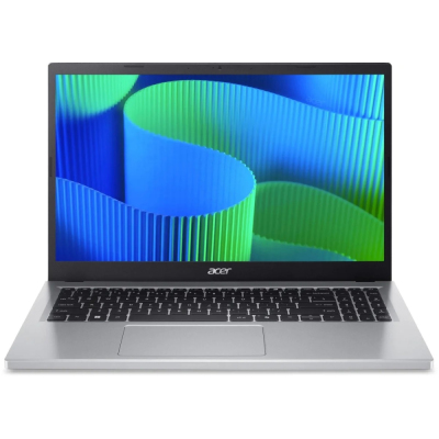 Ноутбук/ ACER Extensa 15 EX215-34-34Z7 15.6"(1920x1080 (матовый) IPS)/Intel Core i3 N305(1Ghz)/8192Mb/512PCISSDGb/noDVD/Int:UMA/Cam/BT/WiFi/50WHr/war 1y/1.8kg/Silver/NoOS