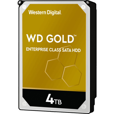 Жесткий диск/ HDD WD SATA3 4Tb Gold 7200 128mb 1 year warranty