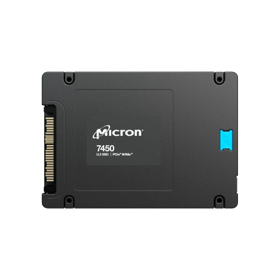 Micron SSD 7450 PRO, 960GB, U.3(2.5" 15mm), NVMe, PCIe 4.0 x4, 3D TLC, R/W 6800/1400MB/s, IOPs 530 000/85 000, TBW 1700, DWPD 1 (12 мес.)