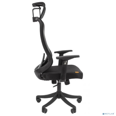 Офисное кресло Chairman CH563 черный пластик, черный (7146051)