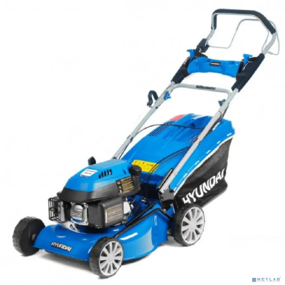 HYUNDAI [L 4620] Бензиновая газонокосилка {двигатель Hyundai ICV145,4-х такт, 3.8 л.с./145 см3, Ширина среза 45,7 см, Высота среза 25-75 мм, 23,5 кг }