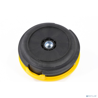 Denzel Катушка тримм. полуавтомат.,легкая заправка лески, гайка M10x1,25, винт M10-M10,алюм.кнопка [96322]