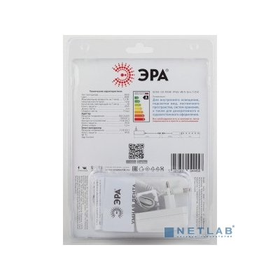 Эра Б0043446 Комплект многоцветной (RGB) светодиодной ленты 5050-30-RGB-IP65-Wifi-5m (12V)