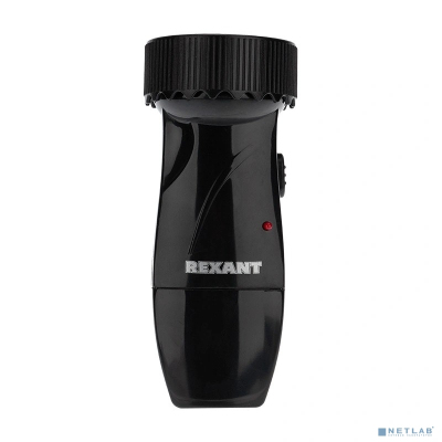 Rexant 75-712 Фонарь с аккумулятором и встроенным зарядным устройством, зарядка напрямую от сети (евророзетка) 220 В