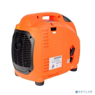 Генератор инверторный PATRIOT 2700i [474101040] {Двигатель 4т, АИ-92, 125сс, мощность рабочая/максимальная 2,2/2,5 кВт, объём бака - 5,7 л, расход топлива (100% нагр.) - 1,25л/ч, 2 розетки Euro 16A, в