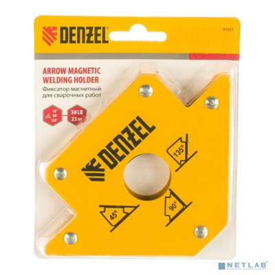 Denzel Фиксатор магнитный для сварочных работ усилие 50 LB [97553]