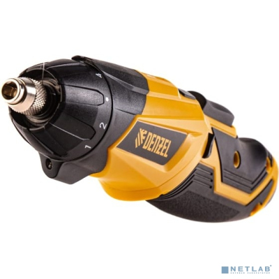 Denzel Отвертка аккумуляторная CSL-3,6-01, Li-Ion, 3,6 В, 1,3 Ач, с аксессуарами [26001]