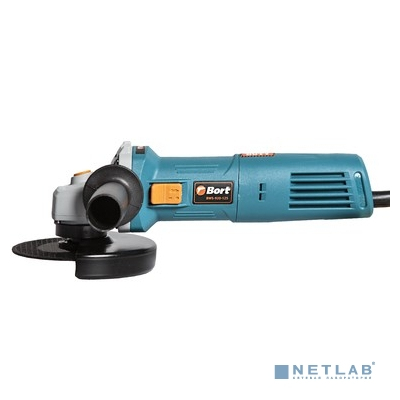 Bort BWS-920-125 Машина шлифовальная угловая [91275318] { 900 Вт, 11500 об/мин, 125 мм, М14, 2 кг, набор аксессуаров 4 шт }