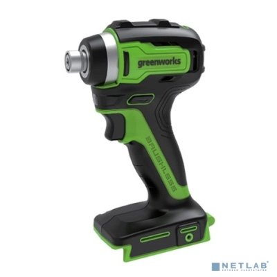 Greenworks G24IW200 Гайковерт ударный аккумуляторный, 24V, 200 Нм, бесщеточный, без АКБ и ЗУ [3803607]