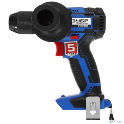 ЗУБР бесщеточная дрель-шуруповерт, Профессионал {Т7, 20 В, 70 Н·м, без АКБ} [DB-201]