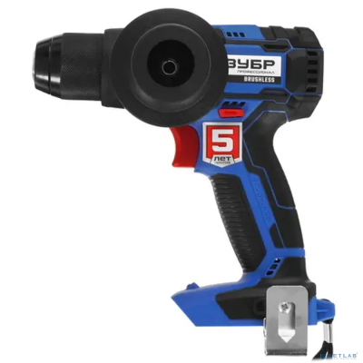 ЗУБР бесщеточная ударная дрель-шуруповерт, Профессионал {Т7, 20 В, 70 Н·м, без АКБ} [DBS-201]