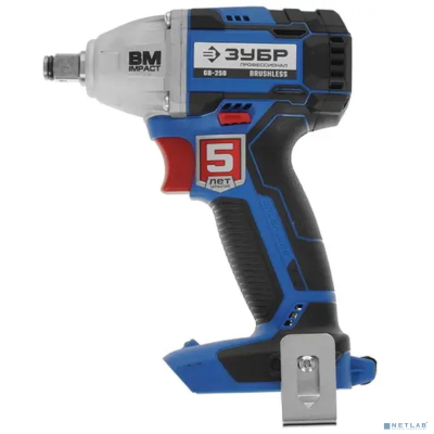 Зубр бесщеточный гайковерт, Профессионал {Т7, 20 В, 280 Н·м, без АКБ} [GB-250]