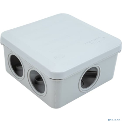 Iek UKO21-100-100-050-K41-55U Коробка КУП КМ41361 100х100х50мм IP44 6 вв. (7035)