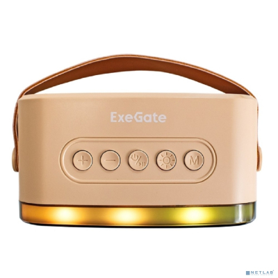 Exegate EX294943RUS Караоке-система Bro 330 (8Вт, 80-15000Гц, Bluetooth, Li-Ion, 1200mAh, с поддержкой USB и TF/microSD карт, 3,5mm audio