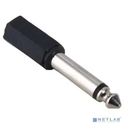 Telecom TA1950-M Переходник аудио (МОНО) 6.35мм M (штекер) --> 3.5мм F (гнездо)