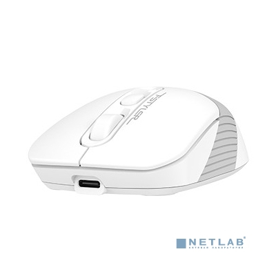 Мышь A4Tech Fstyler FB10C белый/серый оптическая (2400dpi) беспроводная BT/Radio USB (4but) [1583792]