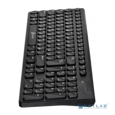 Клавиатура Oklick 880S черный USB беспроводная slim Multimedia [1061999]