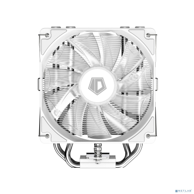 Cooler ID-Cooling SE-214XT WL LGA1700/1200/115X/AM4 (16шт/кор, TDP 180W, PWM, 4 тепл.трубки прямого контакта, FAN 120mm, White LED, белый) RET
