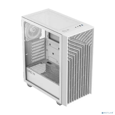 Zircon Корпус Tropez WT без БП (Midi Tower,ATX,Бел,1*USB3.0,1*USB2.0)