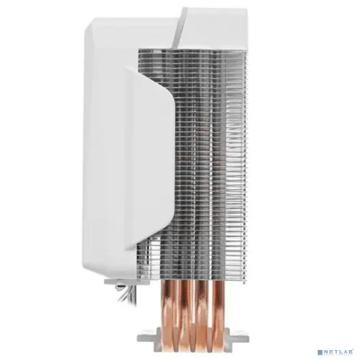 Устройство охлаждения(кулер) Aerocool Cylon 4F Wh ARGB PWM 4P Soc-AM5/AM4/1151/1200/2066/1700 4-pin 14-26dB Al+Cu 145W 550gr LED Ret