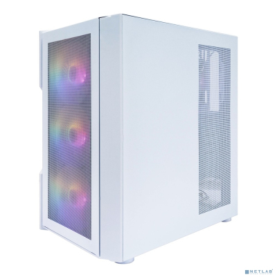 1stplayer trilobite t7-p white / atx / 4x120mm led fans / t7-p-wh-4f1-w