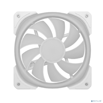 Powercase (M21-14W ARGB) White 140x140x25mm (PWM, 100шт./кор, 4pin +ARGB Sync, 800-1500±10% об/мин) Bulk