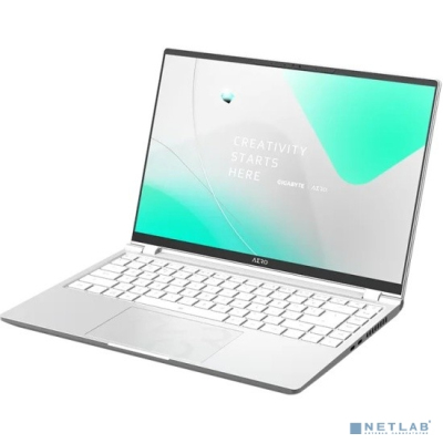 Gigabyte Aero 14 [BMF-72KZBB4SD] Silver 14" {OLED i7 13700H/16Gb/1Tb SSD/RTX 4050 для ноутбуков - 6Gb/noOs}