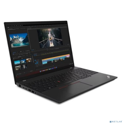 Ноутбук Lenovo ThinkPad T16 * 21HH0052RT T16, 16" (1920x1200), i5-1335U(1.3GHz), 16GB, 512GB SSD, Intel Iris Xe, WWAN Ready, IR Camera, DOS