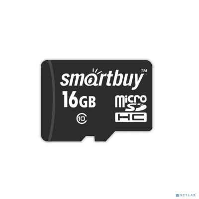 Micro SecureDigital 16GB Smartbuy Class 10 (без адаптеров) LE SB16GBSDCL10-00LE