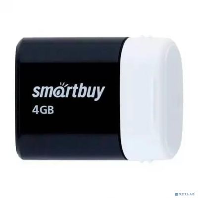 Smartbuy USB Drive 4GB LARA Black (SB4GBLara-K)