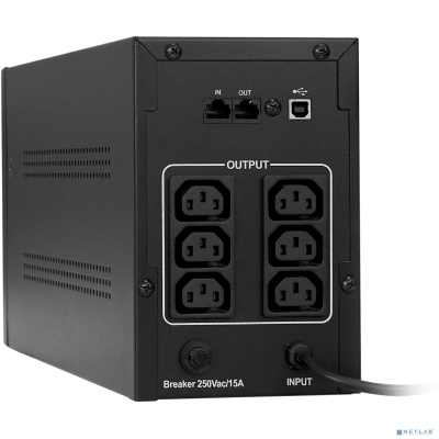 Exegate EP285517RUS ИБП ExeGate SpecialPro Smart LLB-2000.LCD.AVR.C13.RJ.USB <2000VA/1200W, LCD, AVR, 6*IEC-C13, RJ45/11, USB, Black>