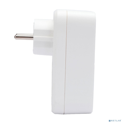 Гарнизон Сетевой фильтр SKT-1-CU2-W 2.0 Мультипорт однорозеточный, 1р, 16А, 1xType-C, 2 х USB, ур.защиты 2+, белый (21440)